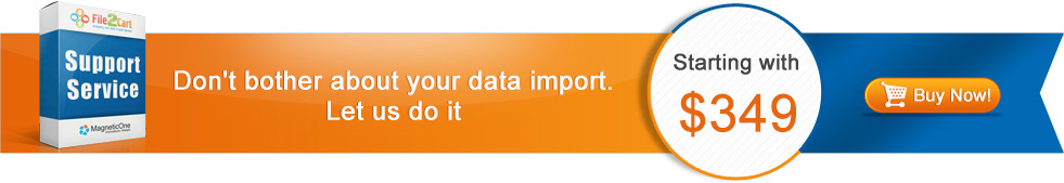 Don't bother about your data import